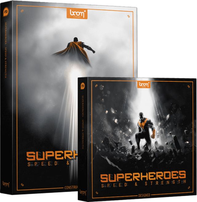 BOOM Library Superheroes: Speed & Strength