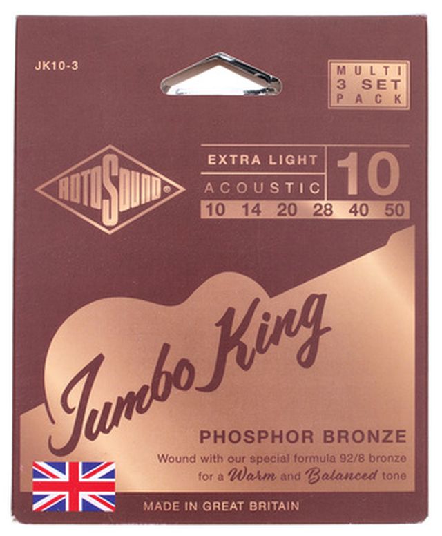 Rotosound JK10-3 Jumbo King 3er Set