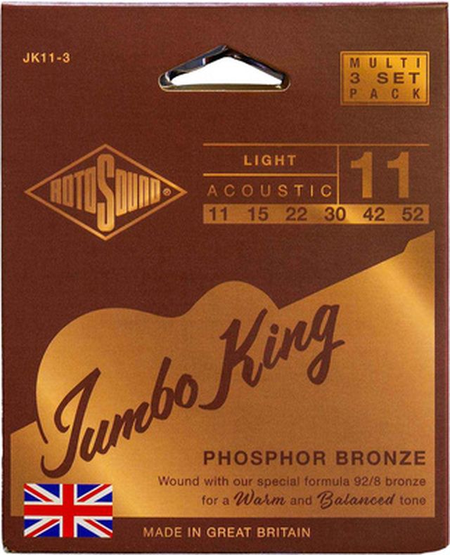 Rotosound JK11-3 Jumbo King 3er Set