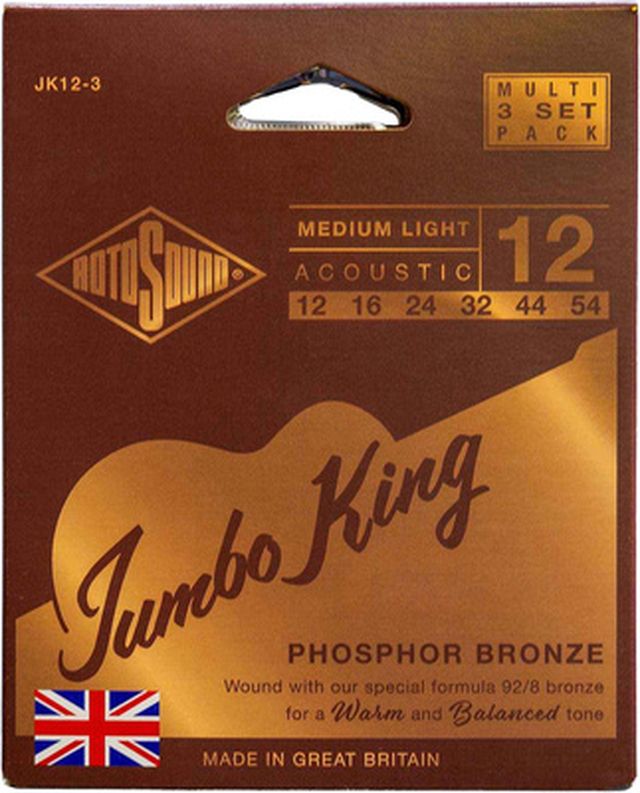 Rotosound JK12-3 Jumbo King 3er Set