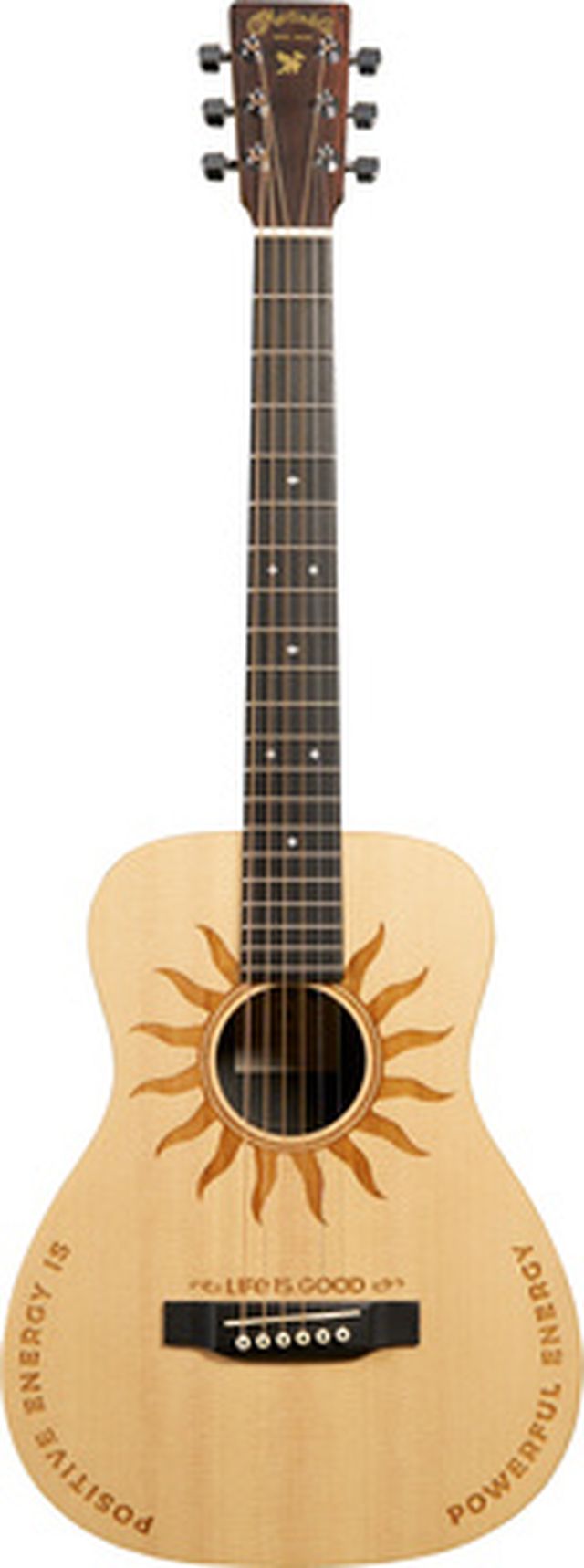 Martin Guitar LX2 Life is Good Natural