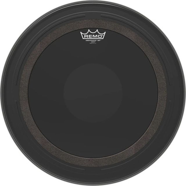 Remo 18" SMT Ambassador Ebony Tom