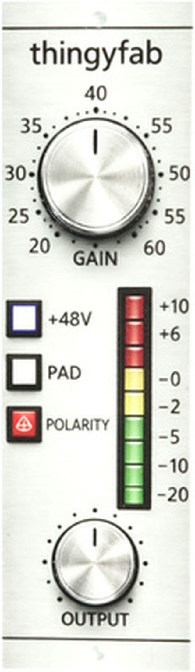thingyfab Blank Panel 500 Preamp