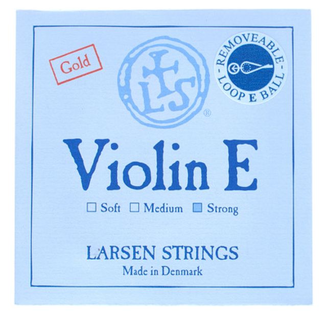 Larsen Violin String E Gold Strong