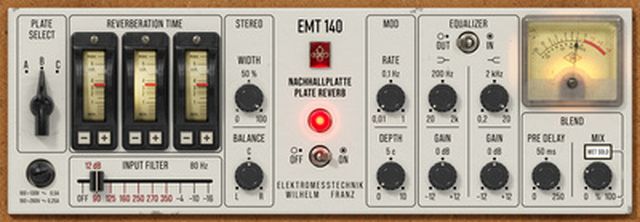 Universal Audio EMT 140 Classic Plate Native