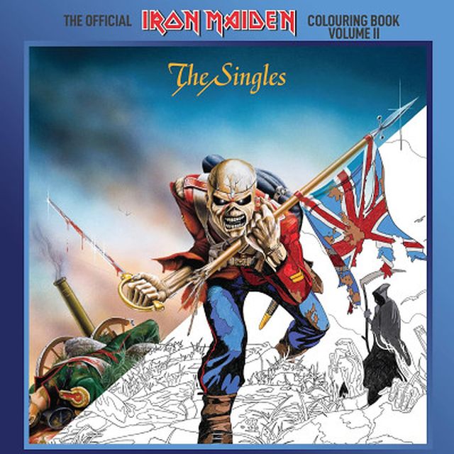 Rock n Roll Colouring Iron Maiden Colouring Book II