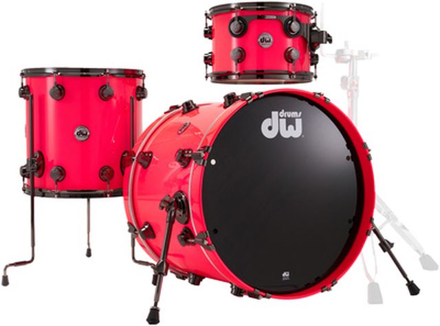 DW Lacquer Custom Neon Hot Pink