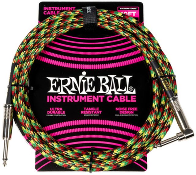 Ernie Ball Instr.Cable Braided 10ft 6481
