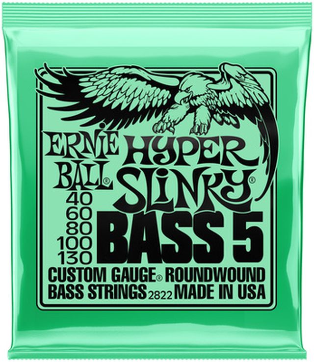 Ernie Ball 2822 Hyper Slinky 5-string set