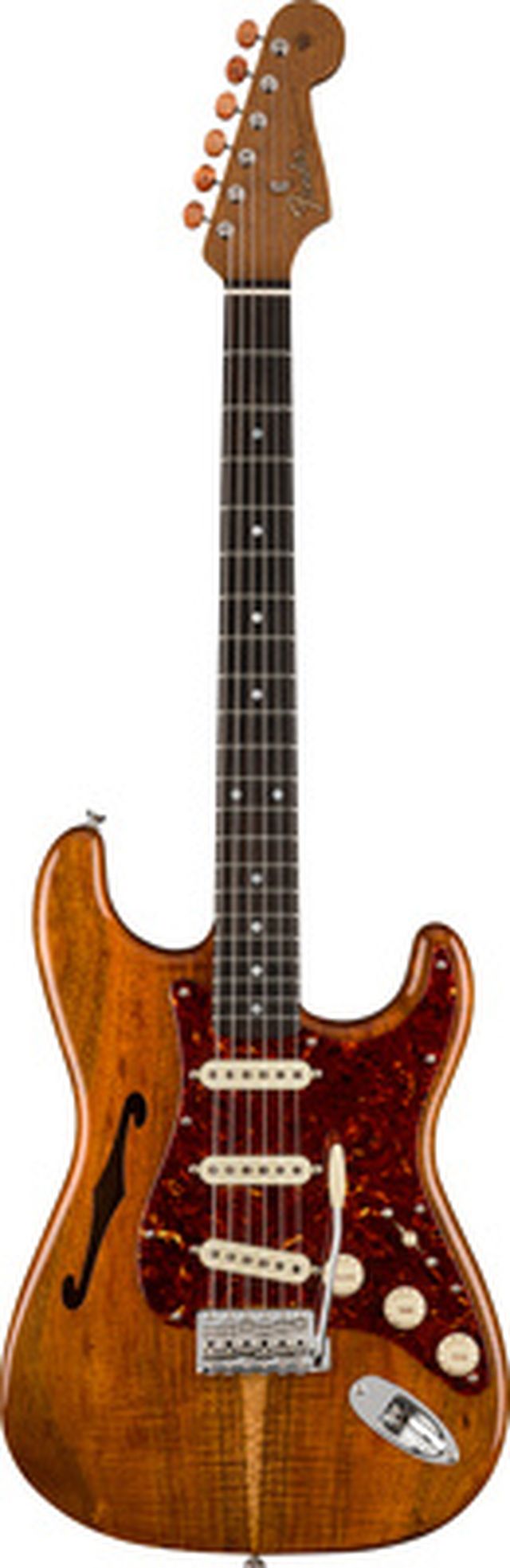 Fender Artisan Koa Thinline Strat AN