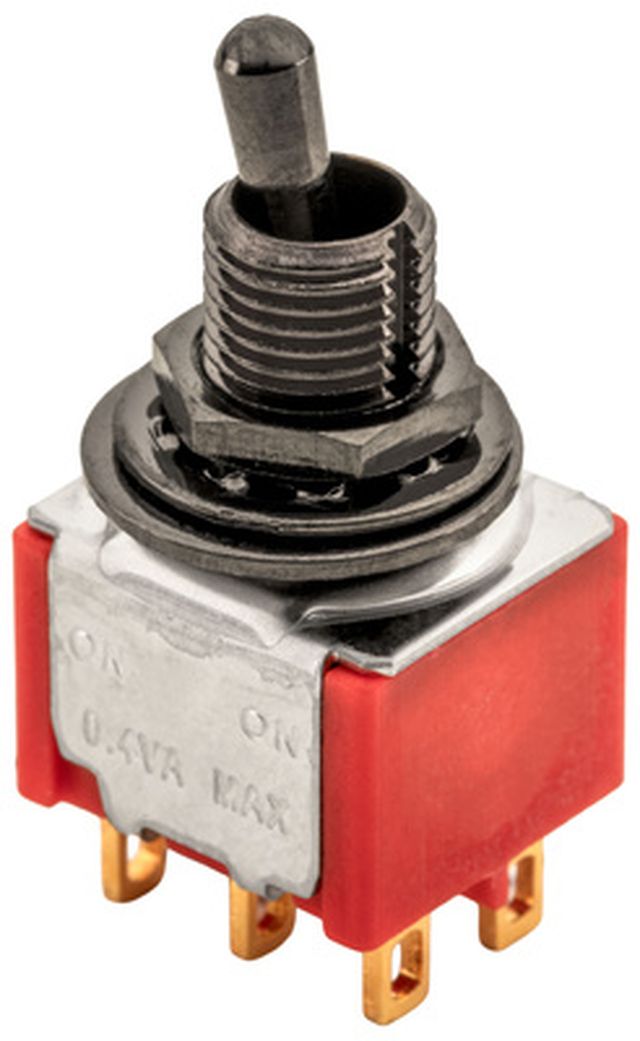 MEC Mini Toggle Switch Short 6/2