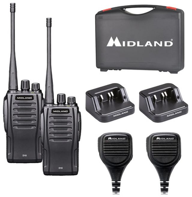 Midland D10 DMR 2er MA25-LK Set