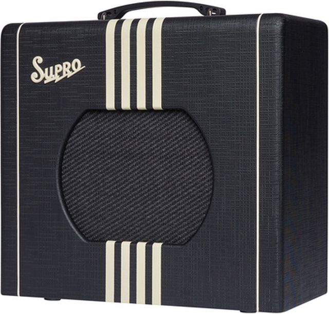 Supro Delta King 10 Black & Cream