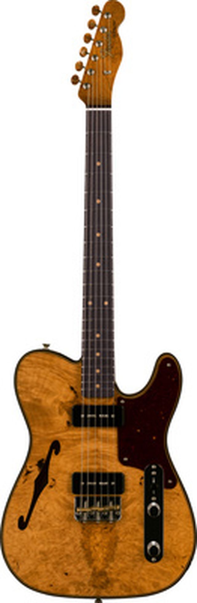 Fender LTD Artisan Tele Burl Dual P90
