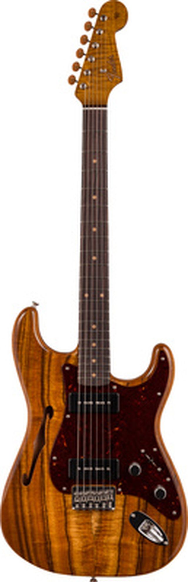Fender LTD Artisan P90 Koa Strat AN