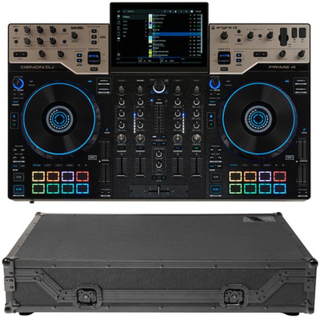 Denon DJ Prime 4 G2 Premium Case Bundle