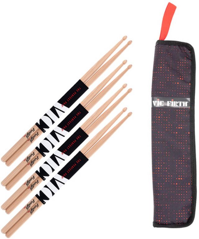 Vic Firth 5A A.C. Freestyle Value Pack