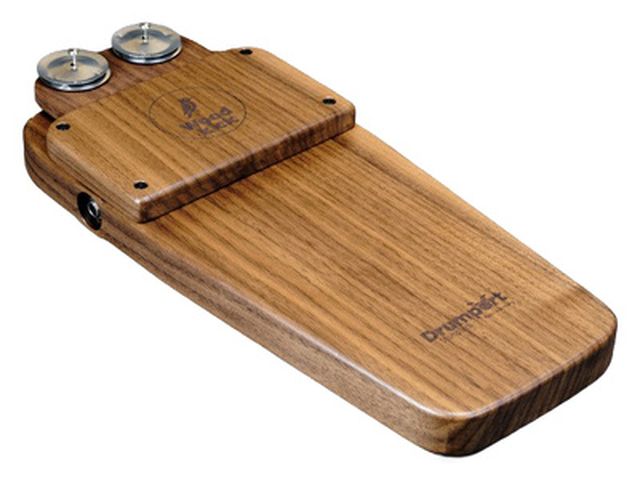 Drumport StompTech Wood Kick Walnut