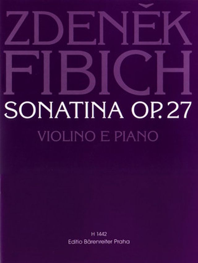 Bärenreiter Fibich Sonatine op. 27