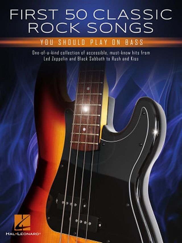Hal Leonard First 50 Classic Rock Bass