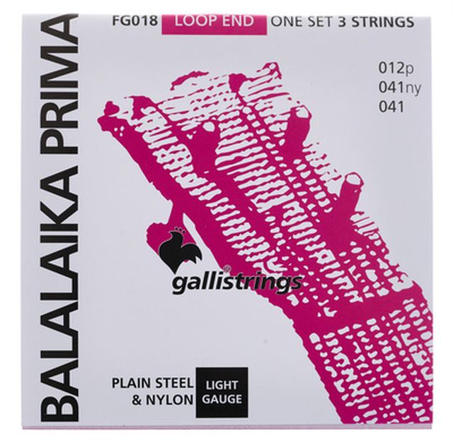 Galli Strings FG018 Prim Balalaika Strings