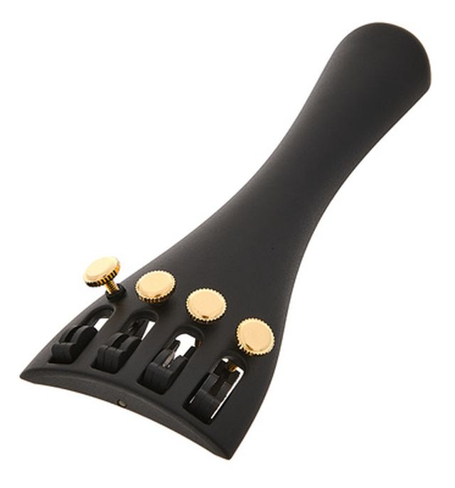 Wittner Tailpiece Violin 4/4 Gold Scr.