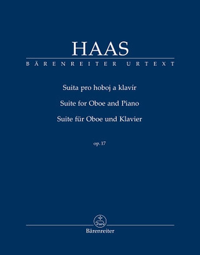 Bärenreiter Haas Suite für Oboe op.17