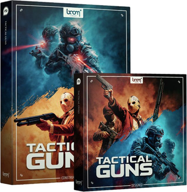 BOOM Library Tactical Guns Bundle