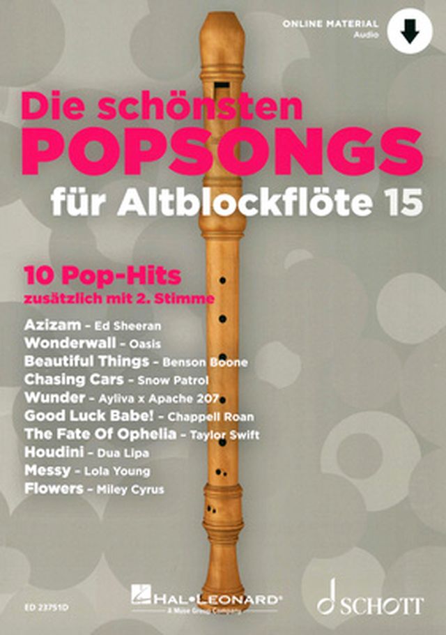 Schott Die Schönsten Popsongs 15