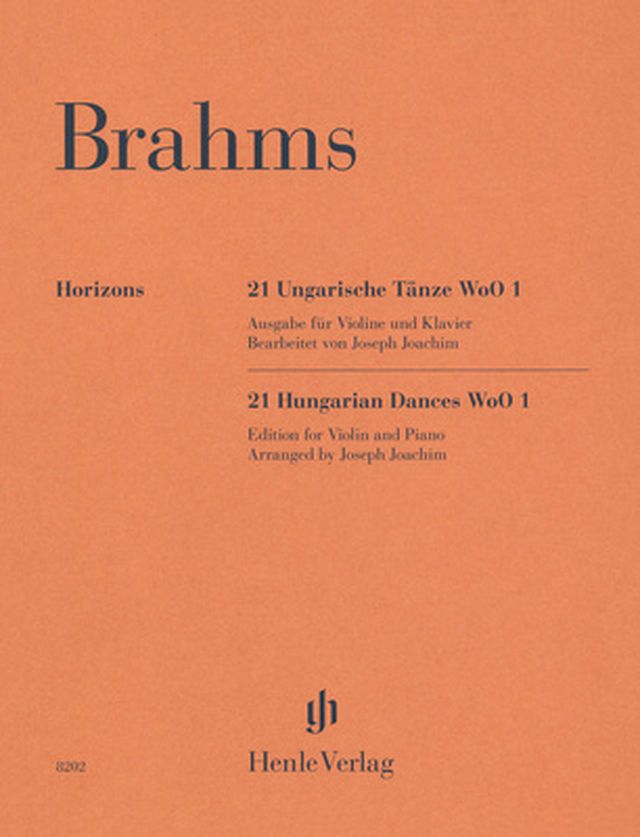 Henle Verlag Brahms 21 Ungarische Tänze