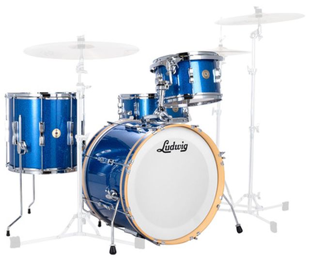 Ludwig Continental Club 20" Blue Spkl