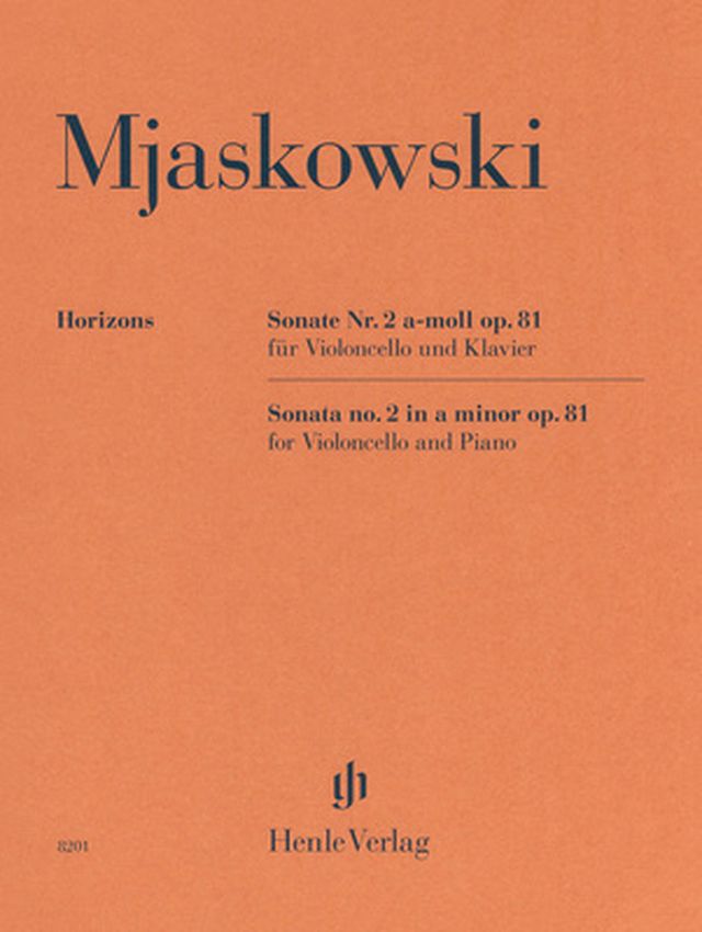 Henle Verlag Mjaskowski Sonate Nr. 2
