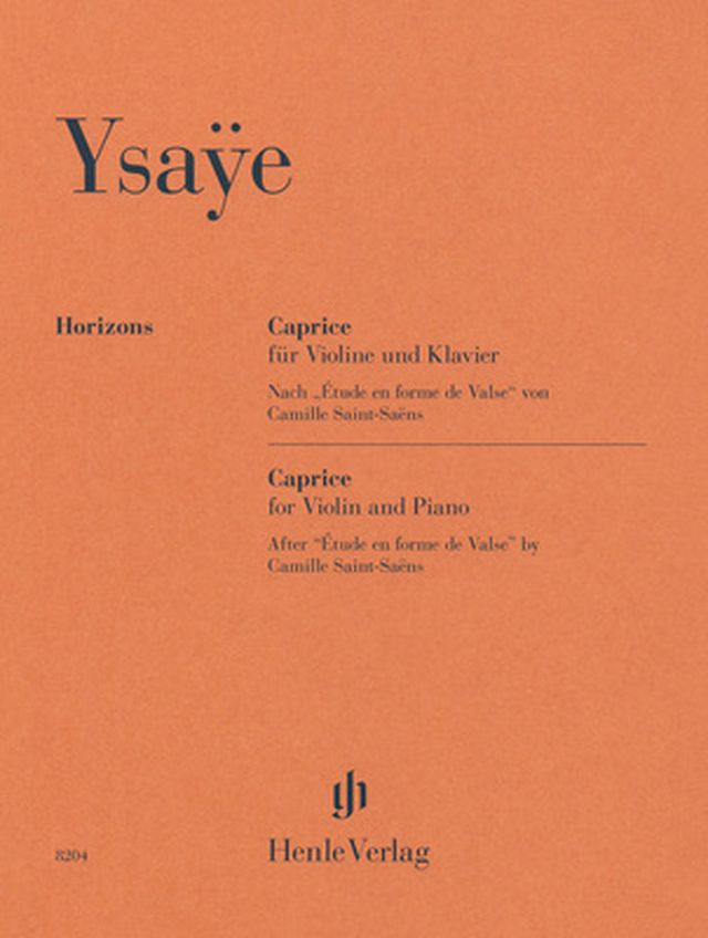 Henle Verlag Ysaÿe Caprice