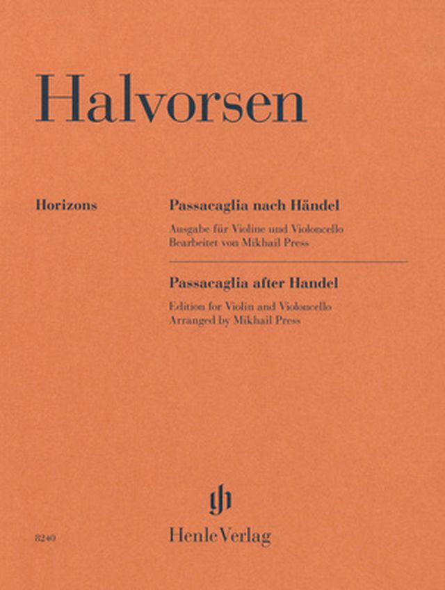 Henle Verlag Halvorsen Passacaglia