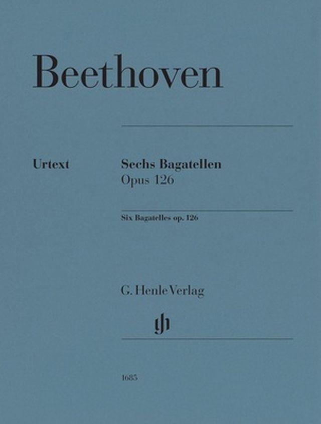 Henle Verlag Beethoven Sechs Bagatellen