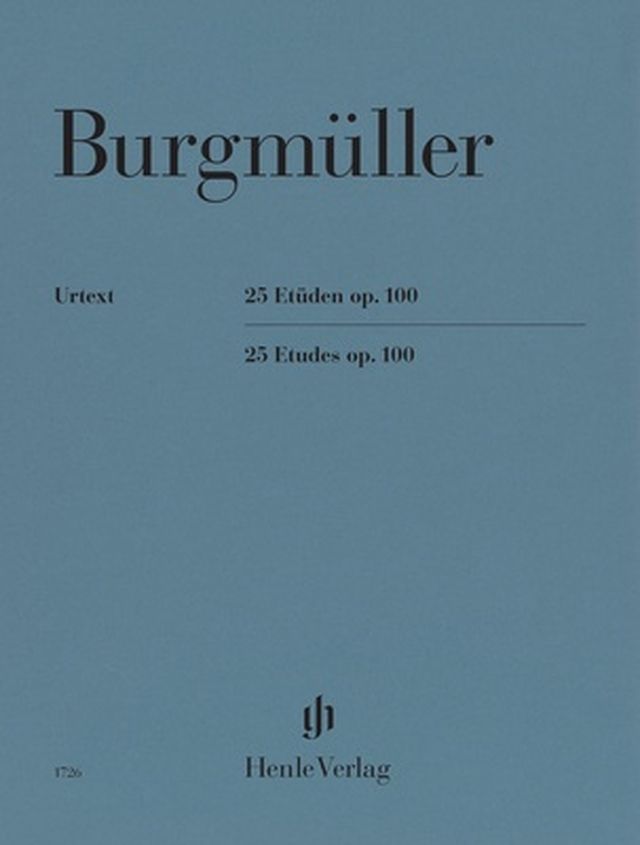 Henle Verlag Burgmüller 25 Etüden