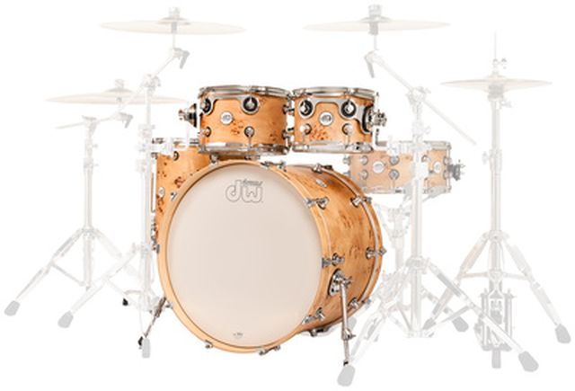 DW Design 4-piece Exotic Burl ltd