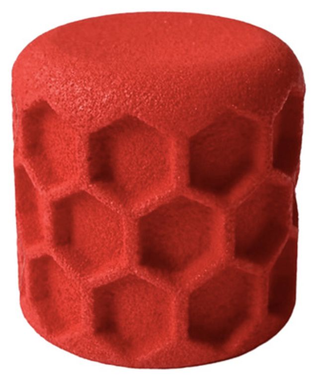 Guitar Monkey Double Grip Honeycomb Knob RD