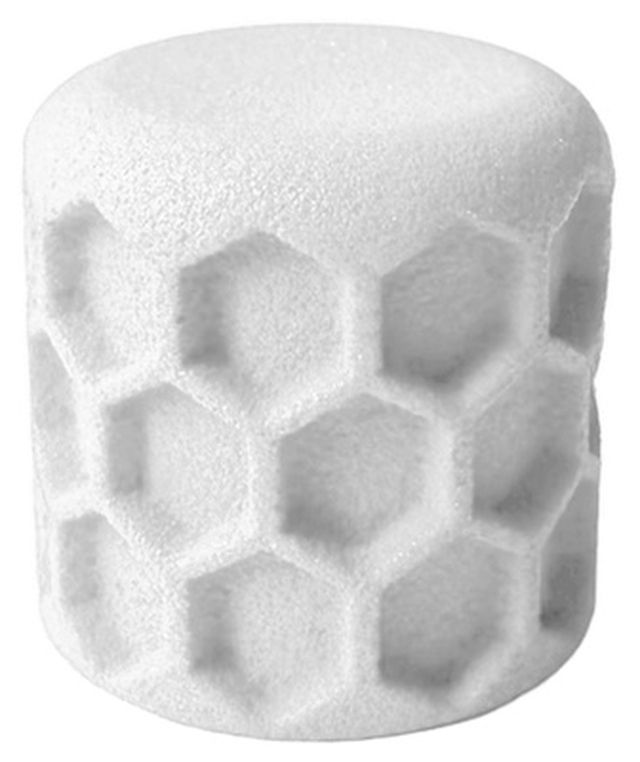 Guitar Monkey Double Grip Honeycomb Knob WH