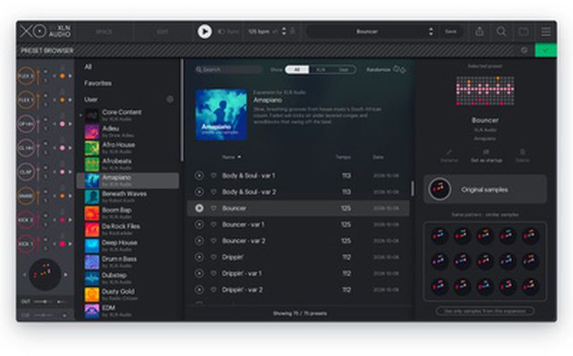 XLN Audio XO Expansion - Amapiano