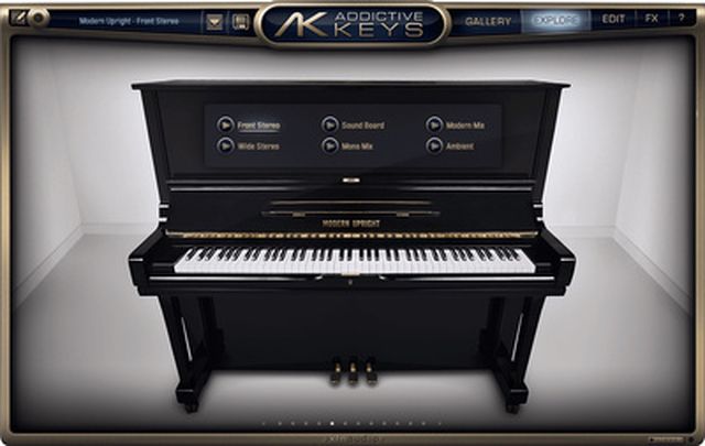 XLN Audio Addictive Keys Modern Upright