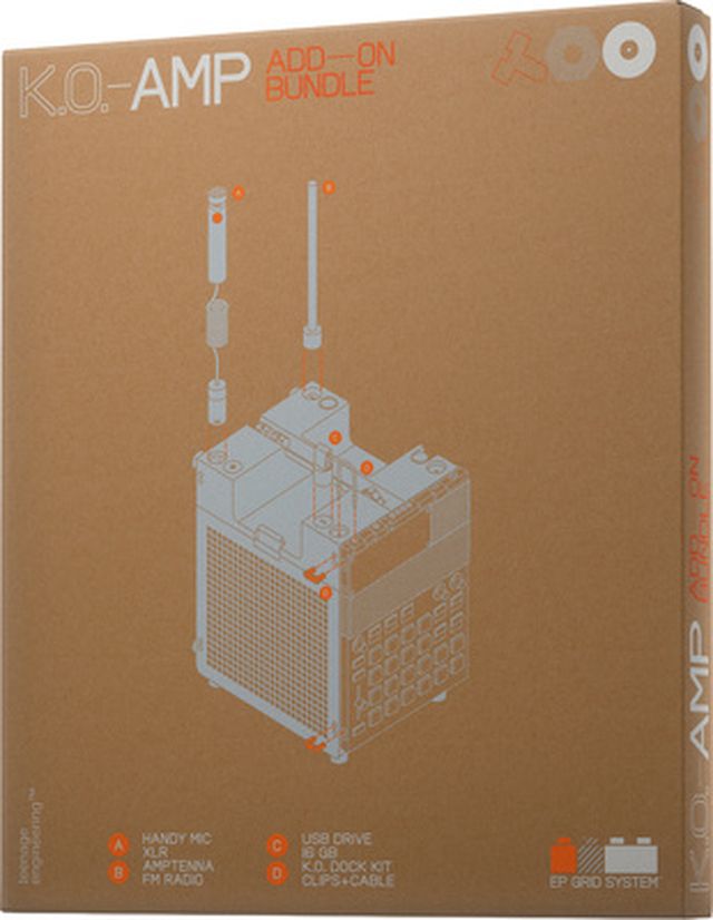 Teenage Engineering K.O. Amp Add-On Bundle