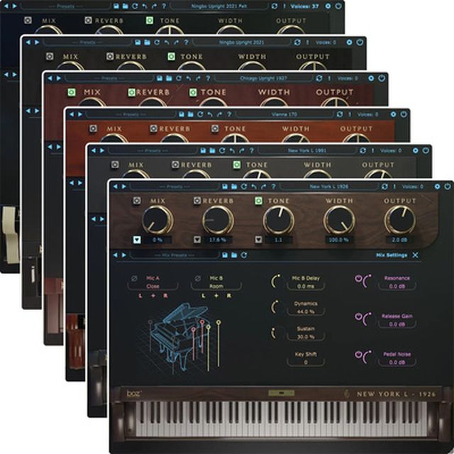 Boz Digital Labs All Pro Pianos Bundle