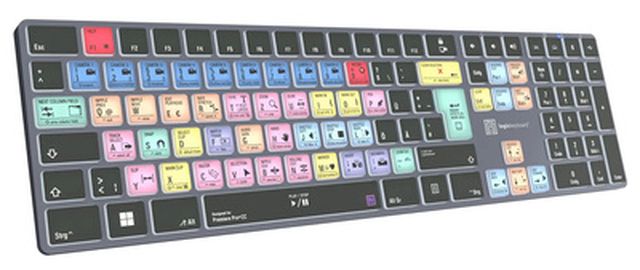 Logickeyboard Titan Adobe Premiere Pro CC DE