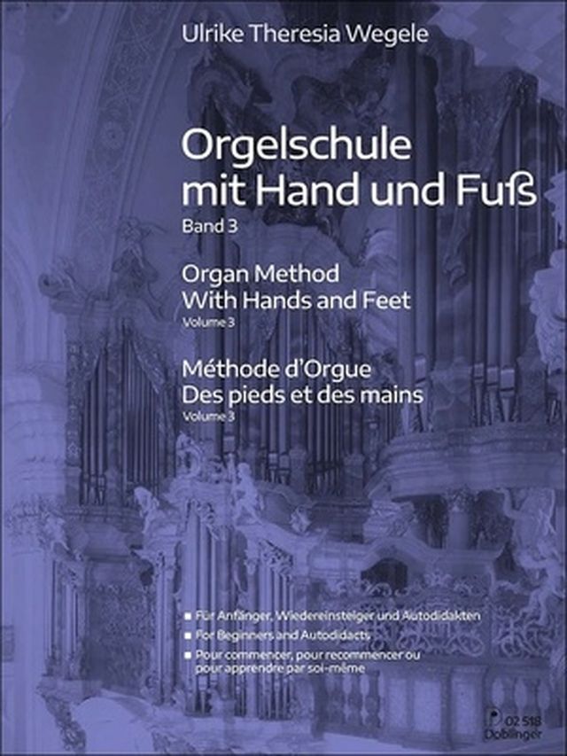 Doblinger Musikverlag Orgelschule mit Hand und Fuß 3