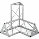 Decotruss Corner 3-Way \/ L SAL  B-Stock Hhv. med lette brugsspor