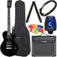 Harley Benton SC-200 BK Student Serie Bundle