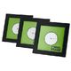 Glorious 7" Vinyl Frame Set Bla B-Stock Tem ligeiras marcas de uso.