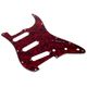 dAndrea ST-Pickguard SSS Red P B-Stock Has slight traces of use