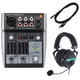 Behringer Xenyx 302USB Headset Bundle